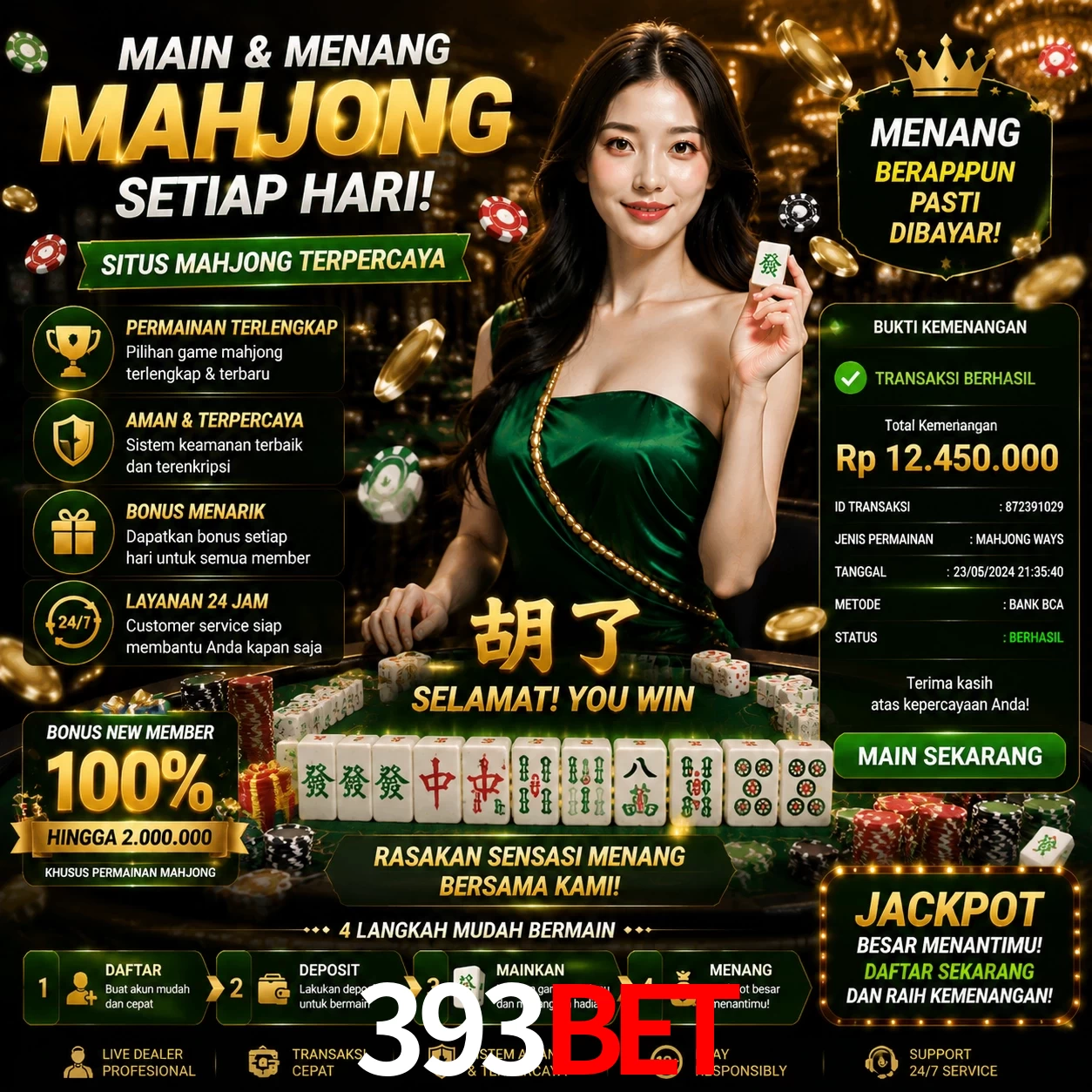Ganhar e sacar na 393Bet